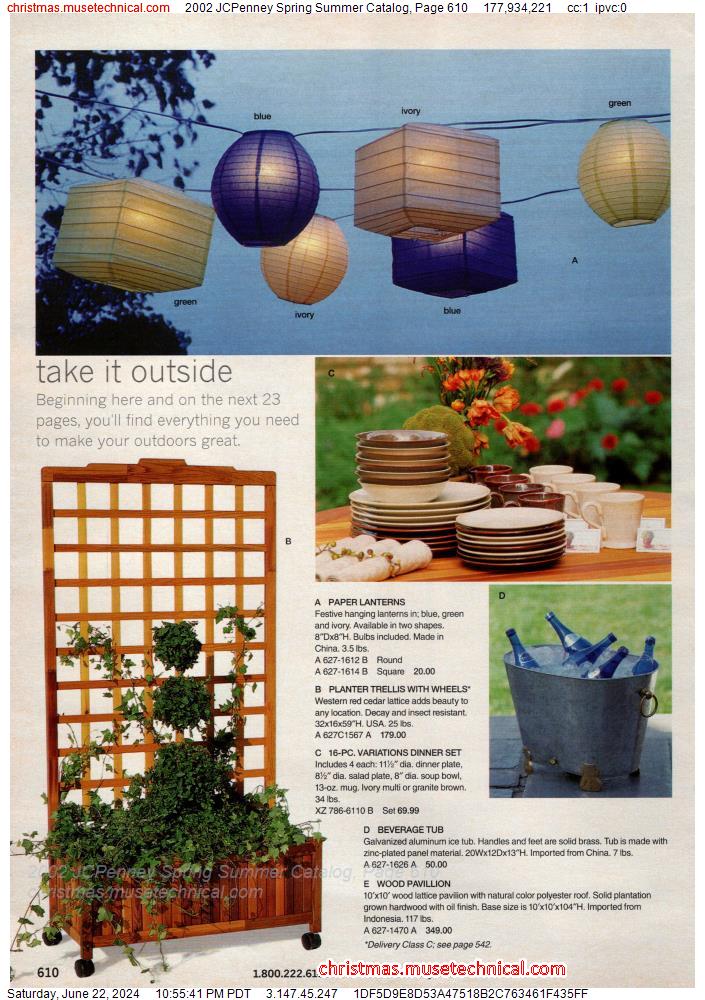 2002 JCPenney Spring Summer Catalog, Page 610