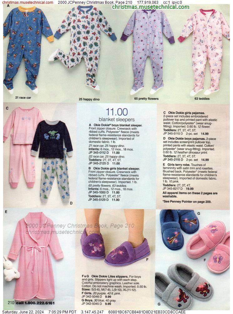 2000 JCPenney Christmas Book, Page 210