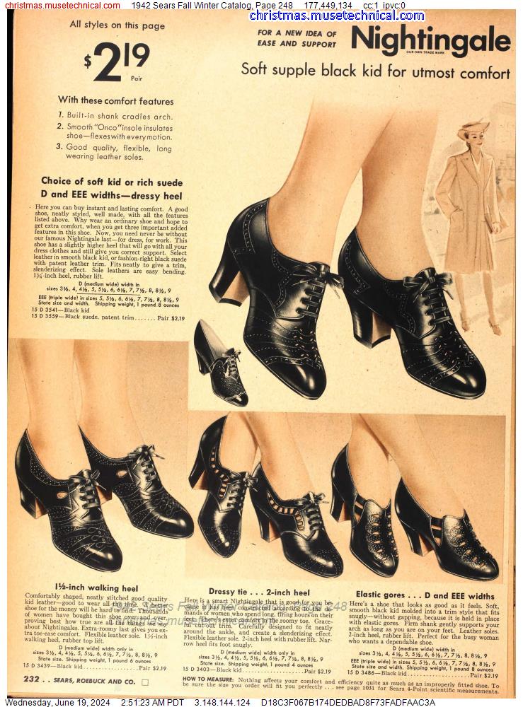 1942 Sears Fall Winter Catalog, Page 248