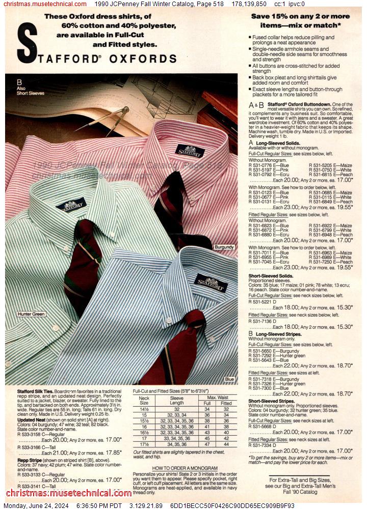 1990 JCPenney Fall Winter Catalog, Page 518