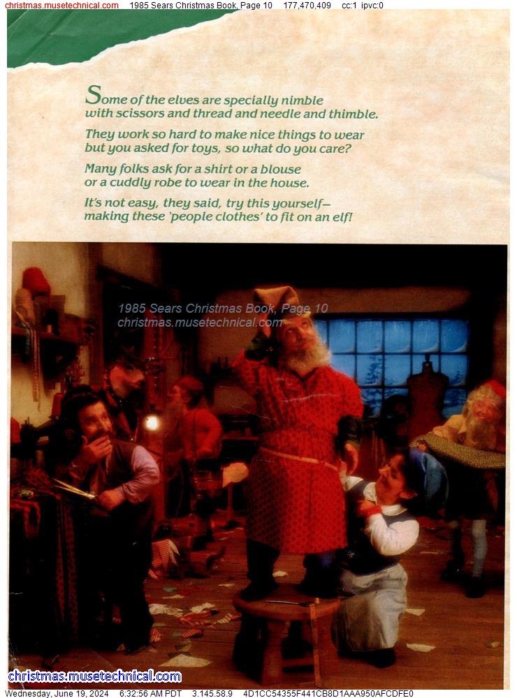 1985 Sears Christmas Book, Page 10