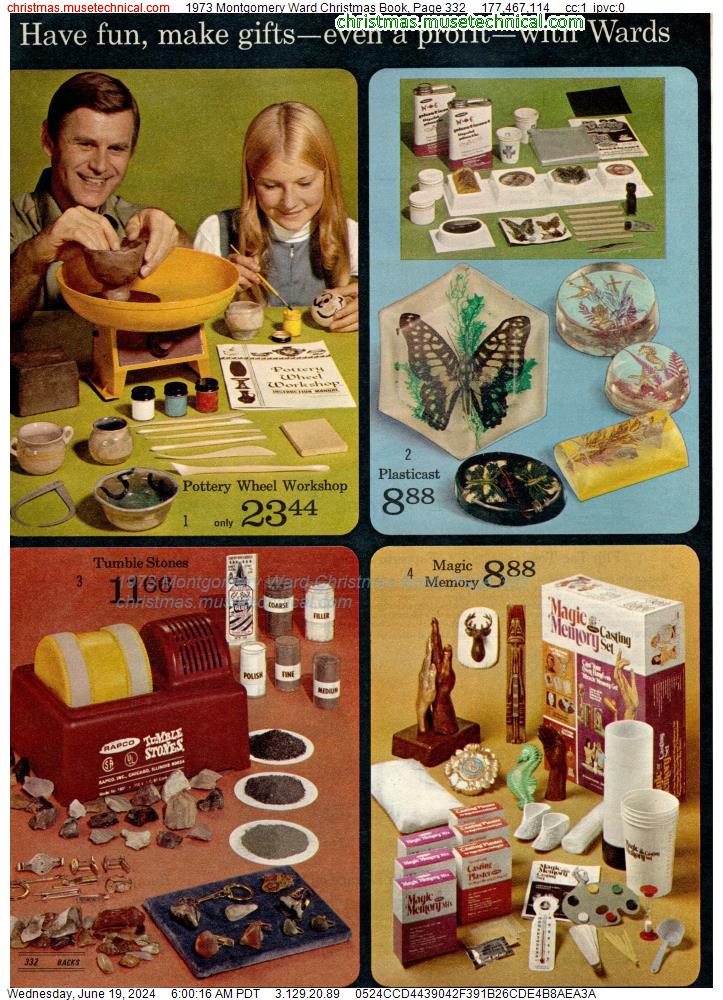 1973 Montgomery Ward Christmas Book, Page 332