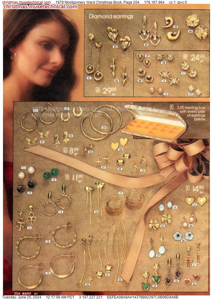 1979 Montgomery Ward Christmas Book, Page 204