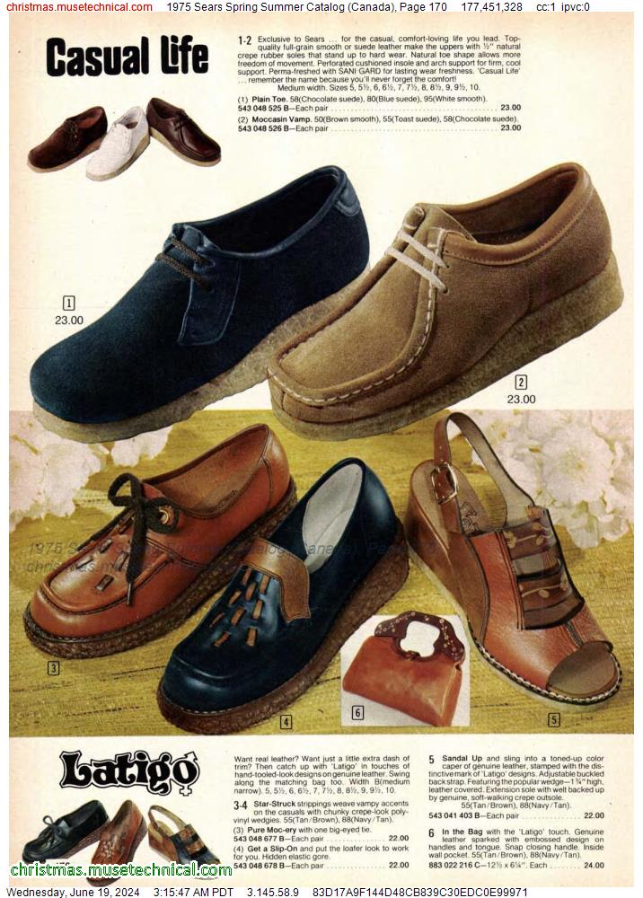 1975 Sears Spring Summer Catalog (Canada), Page 170