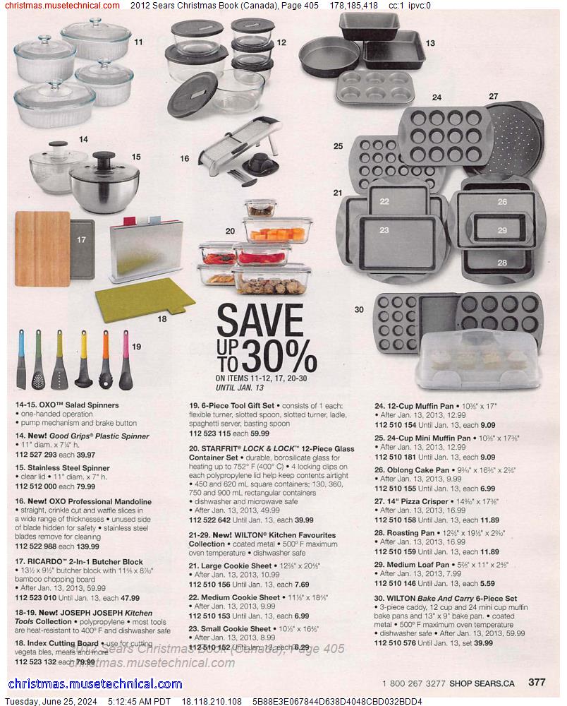 2012 Sears Christmas Book (Canada), Page 405