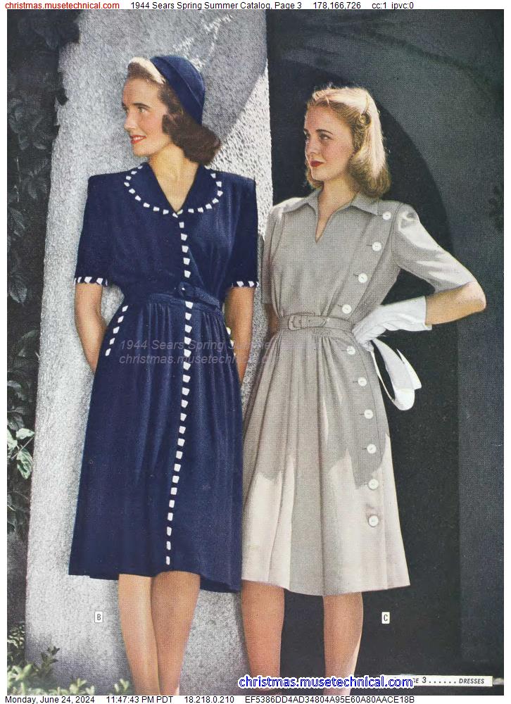 1944 Sears Spring Summer Catalog, Page 3