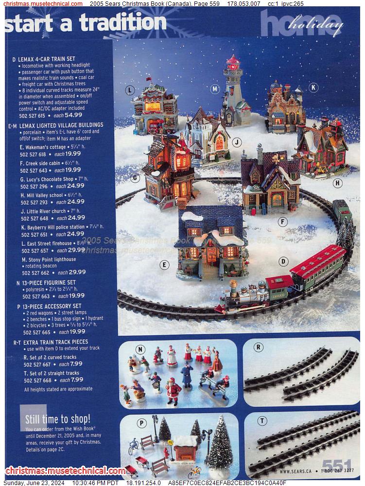 2005 Sears Christmas Book (Canada), Page 559