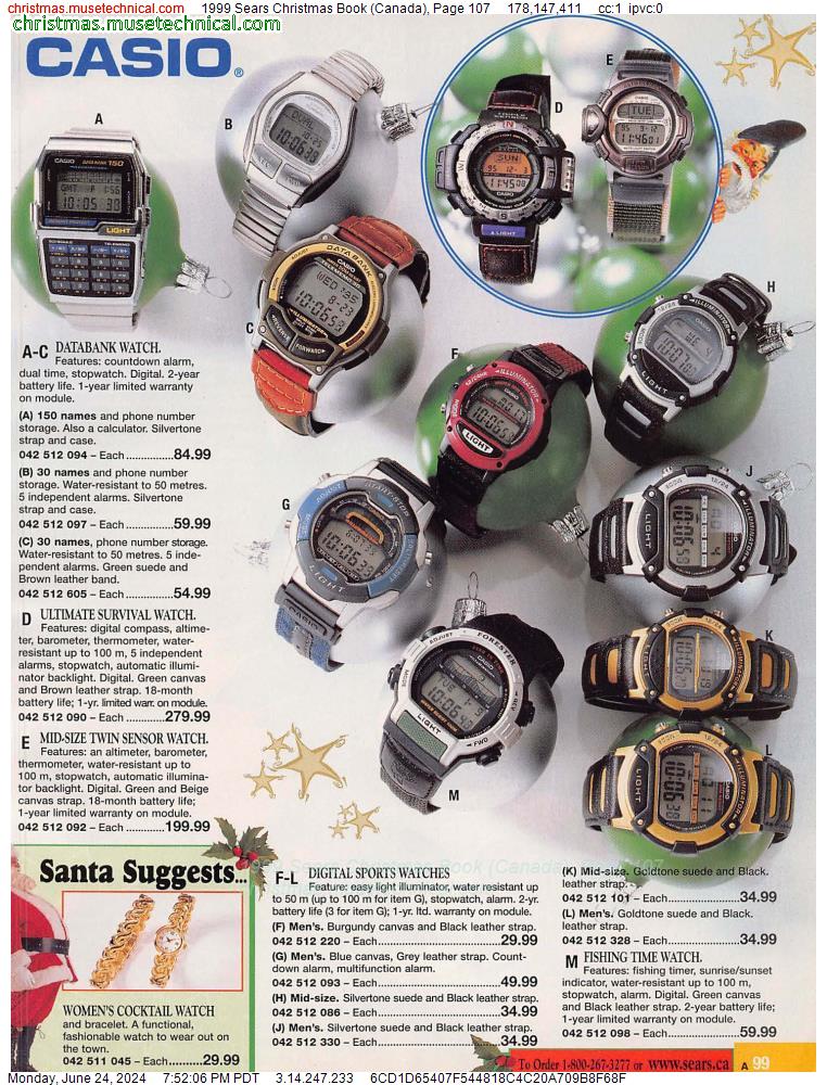 1999 Sears Christmas Book (Canada), Page 107