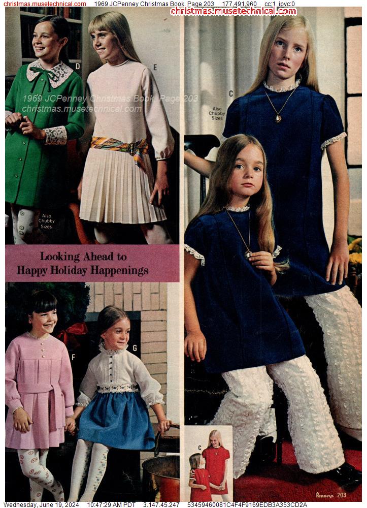 1969 JCPenney Christmas Book, Page 203