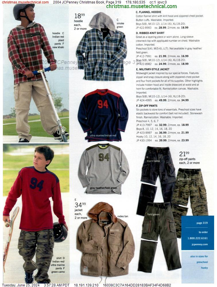 2004 JCPenney Christmas Book, Page 319
