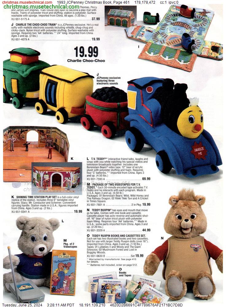 1993 JCPenney Christmas Book, Page 461