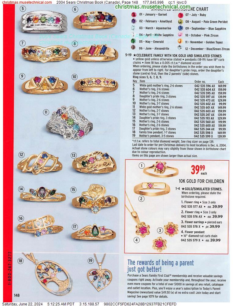 2004 Sears Christmas Book (Canada), Page 148