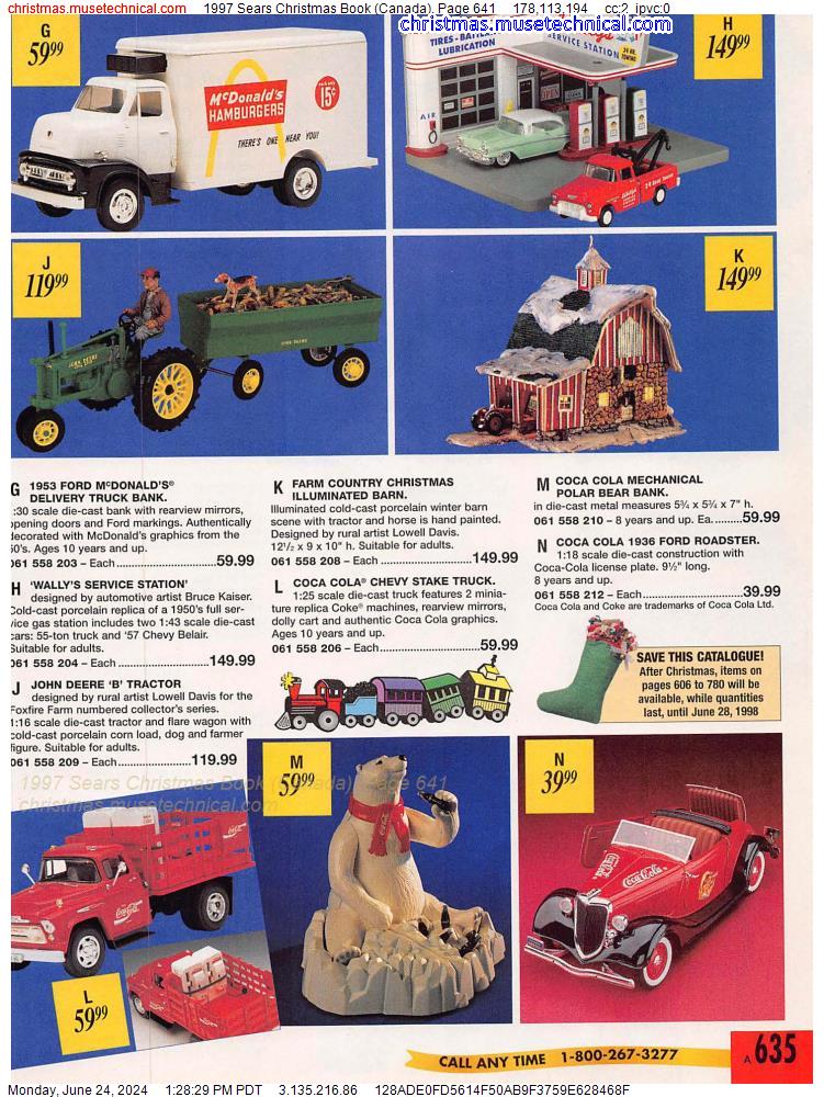 1997 Sears Christmas Book (Canada), Page 641