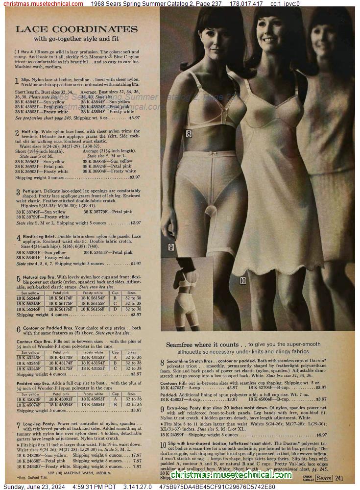 1968 Sears Spring Summer Catalog 2, Page 237
