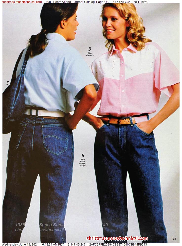 1988 Sears Spring Summer Catalog, Page 149