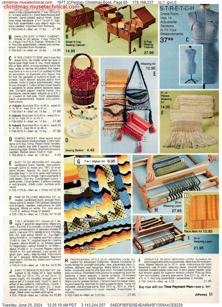 1977 JCPenney Christmas Book, Page 65