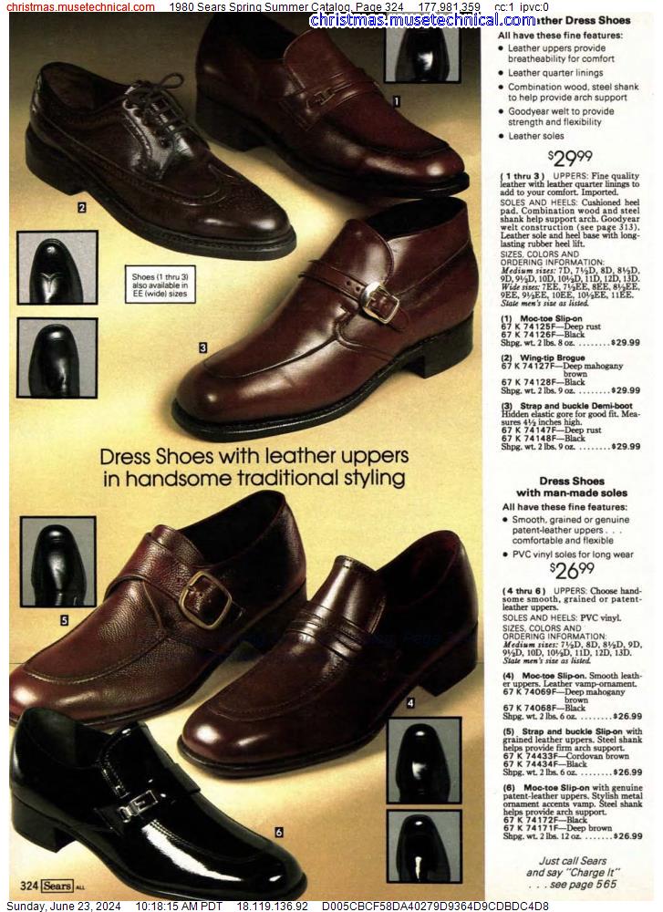 1980 Sears Spring Summer Catalog, Page 324