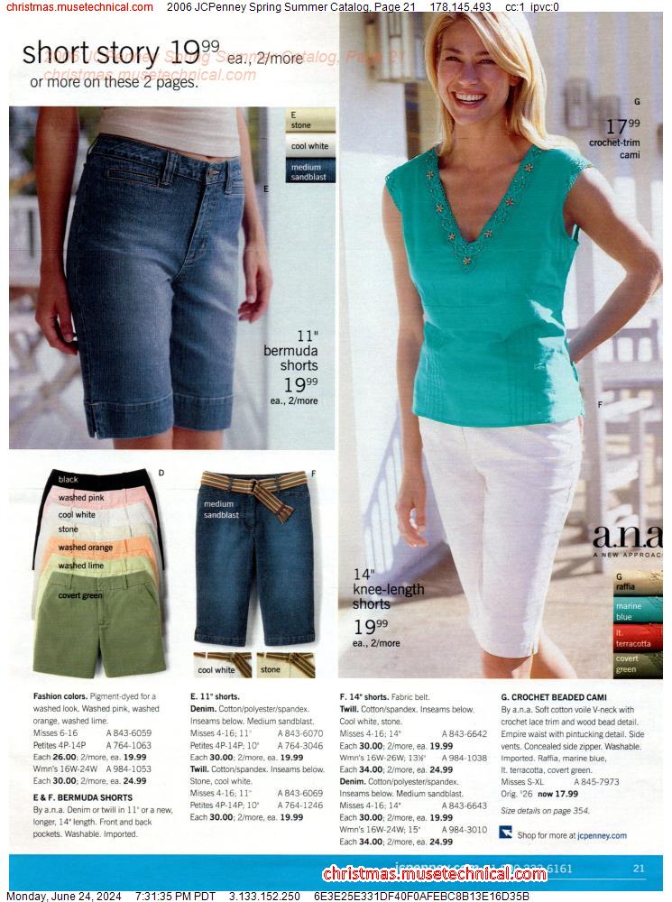 2006 JCPenney Spring Summer Catalog, Page 21