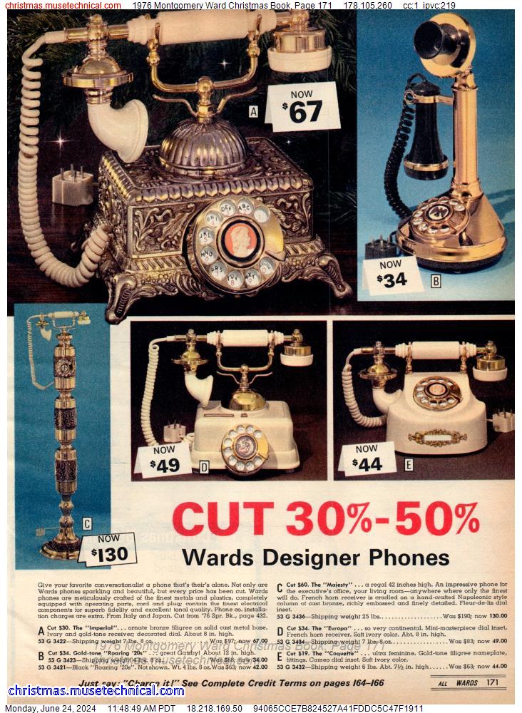1976 Montgomery Ward Christmas Book, Page 171