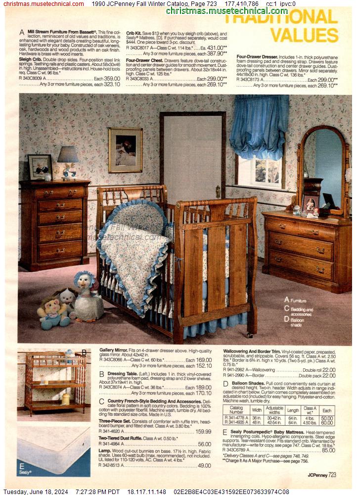 1990 JCPenney Fall Winter Catalog, Page 723