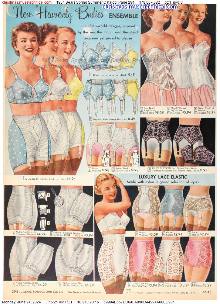 1954 Sears Spring Summer Catalog, Page 294