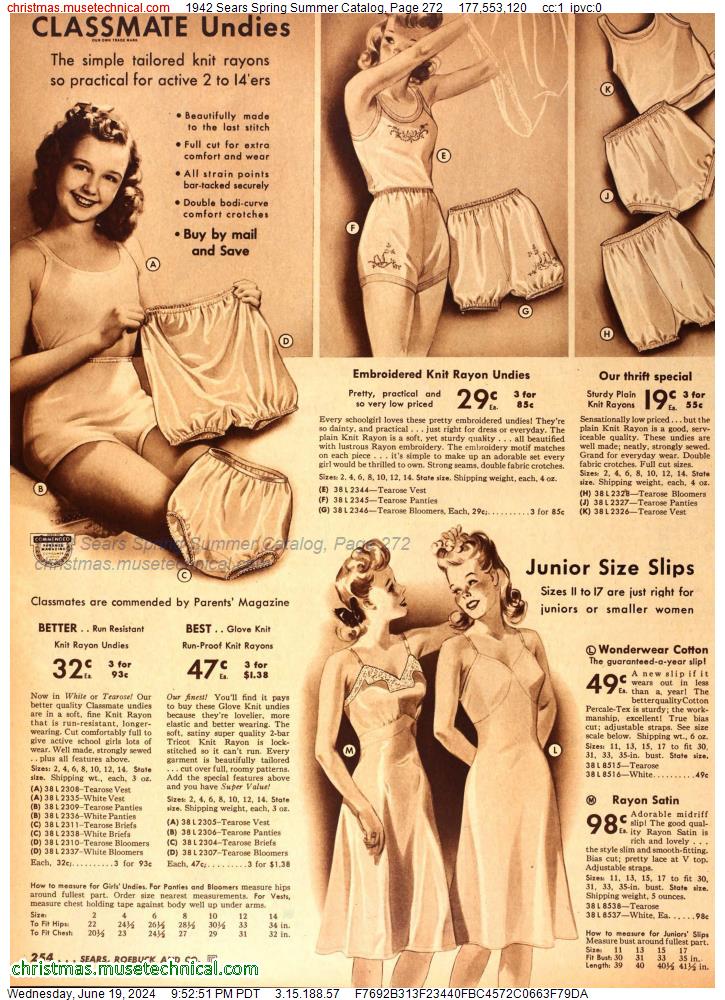 1942 Sears Spring Summer Catalog, Page 272