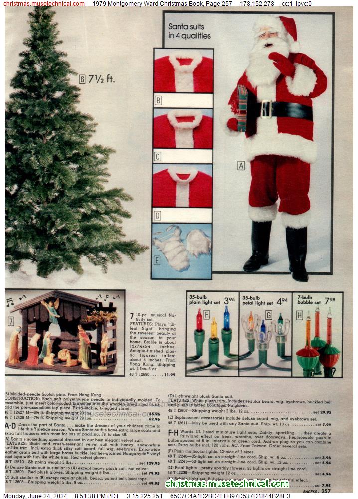 1979 Montgomery Ward Christmas Book, Page 257