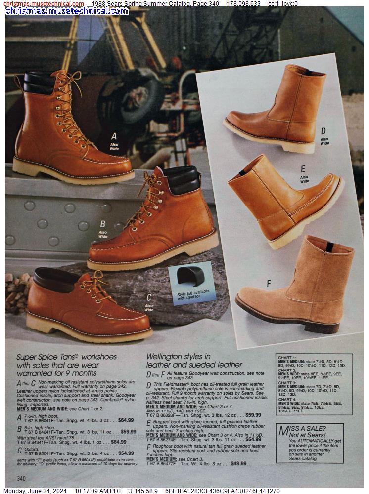 1988 Sears Spring Summer Catalog, Page 340