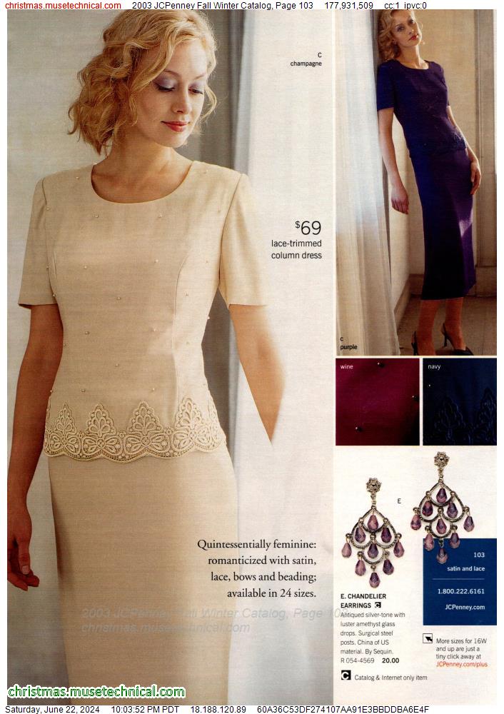 2003 JCPenney Fall Winter Catalog, Page 103
