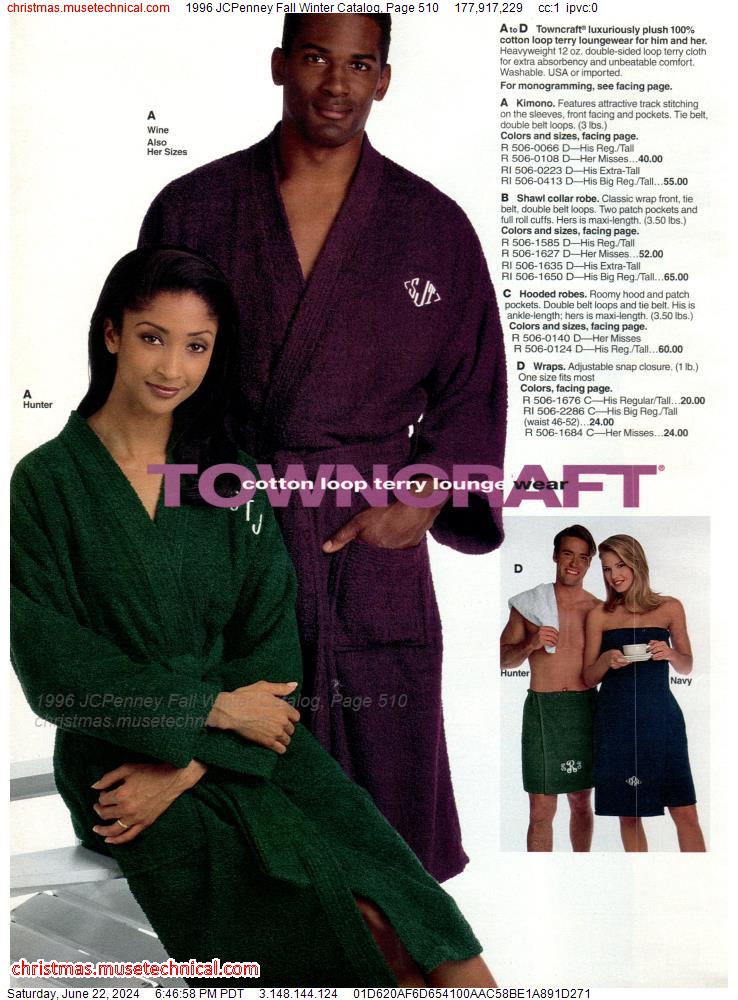 1996 JCPenney Fall Winter Catalog, Page 510