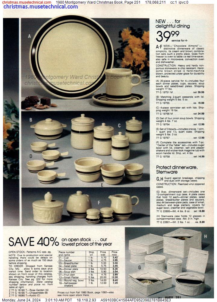 1980 Montgomery Ward Christmas Book, Page 251