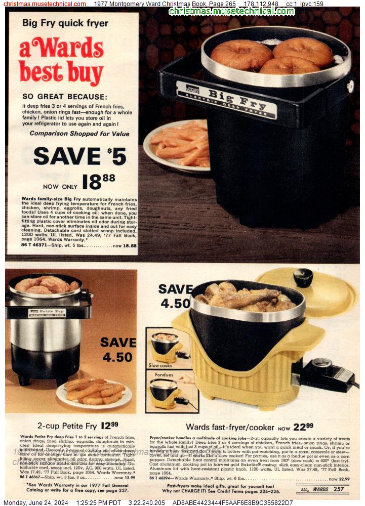 1977 Montgomery Ward Christmas Book, Page 265