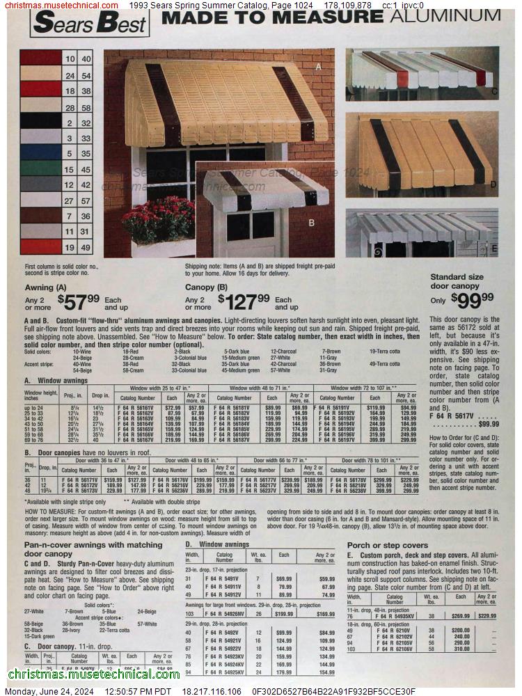 1993 Sears Spring Summer Catalog, Page 1024