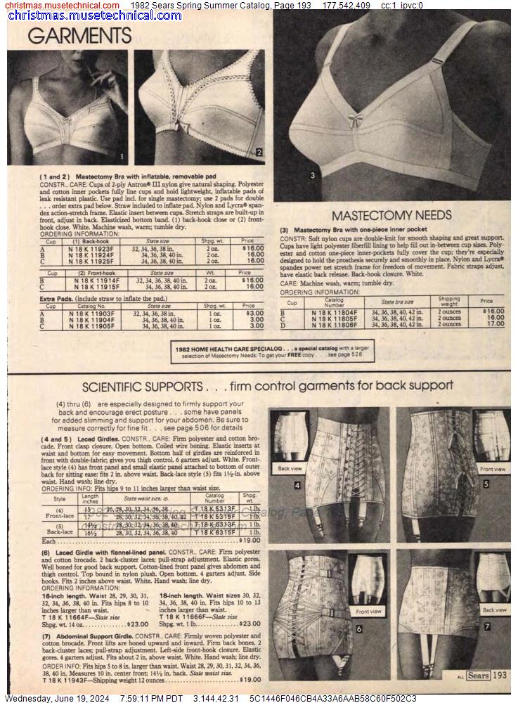 1982 Sears Spring Summer Catalog, Page 193
