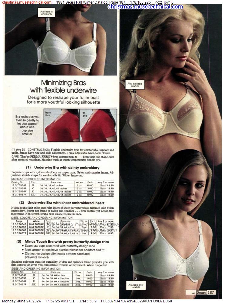 1981 Sears Fall Winter Catalog, Page 187