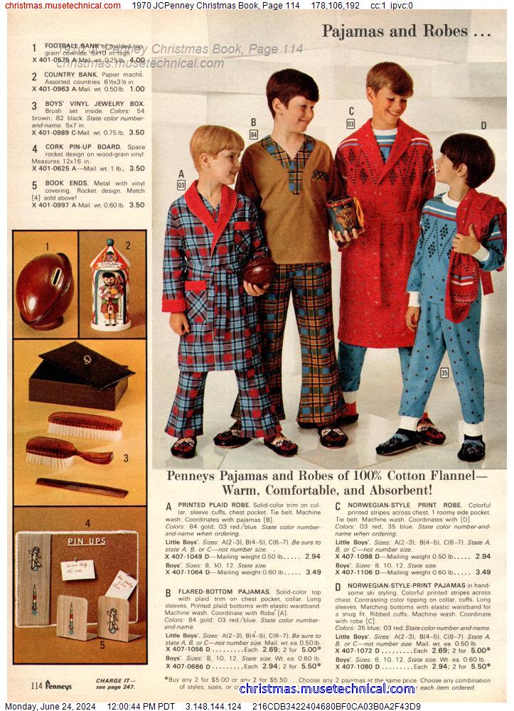 1970 JCPenney Christmas Book, Page 114