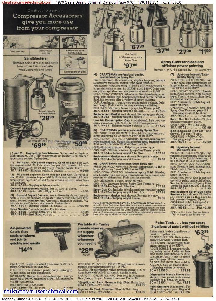 1979 Sears Spring Summer Catalog, Page 976