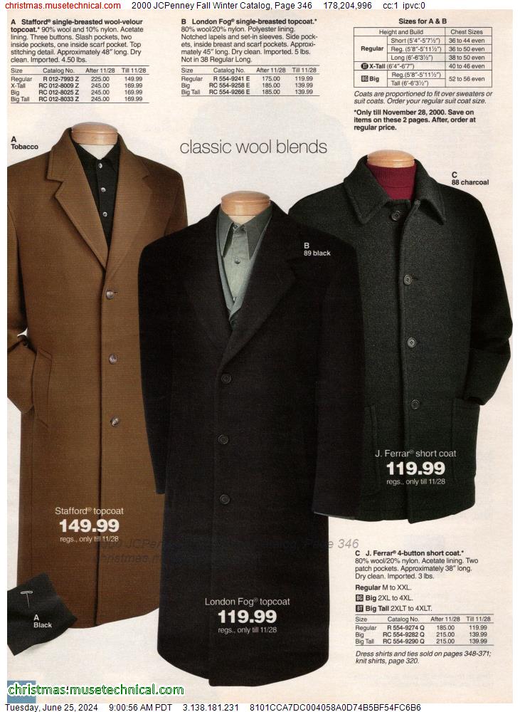 2000 JCPenney Fall Winter Catalog, Page 346