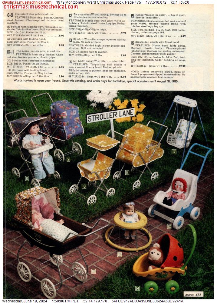1979 Montgomery Ward Christmas Book, Page 475