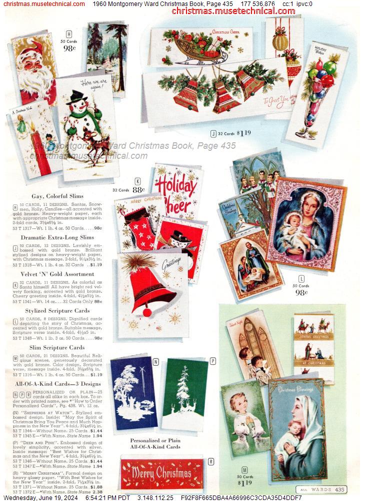 1960 Montgomery Ward Christmas Book, Page 435