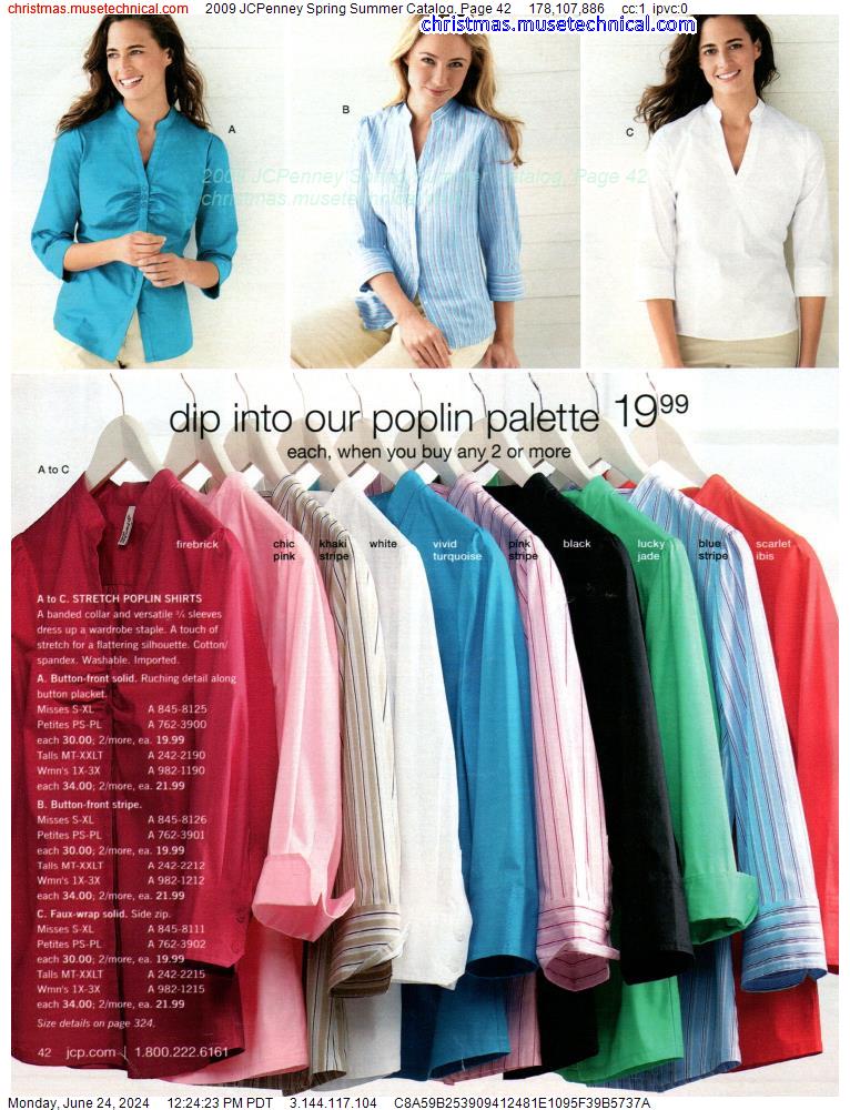 2009 JCPenney Spring Summer Catalog, Page 42