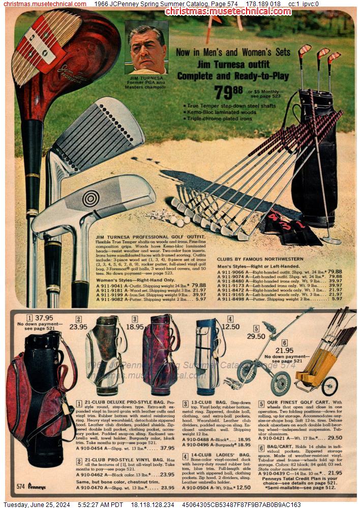 1966 JCPenney Spring Summer Catalog, Page 574
