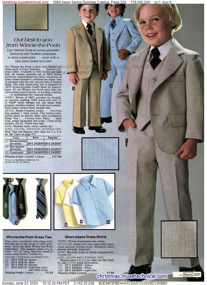 1980 Sears Spring Summer Catalog, Page 329