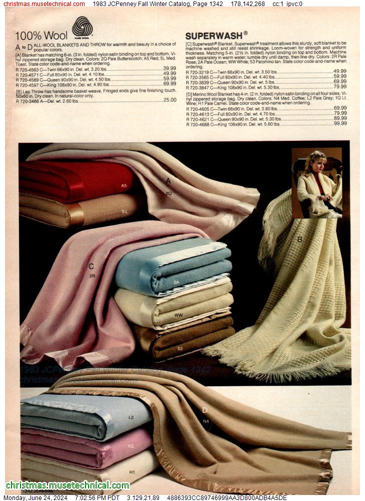 1983 JCPenney Fall Winter Catalog, Page 1342