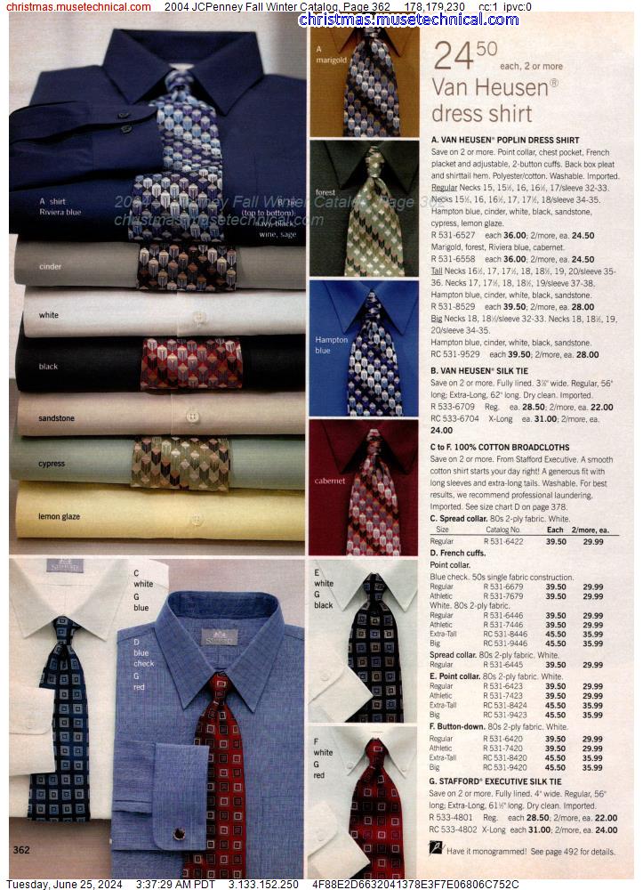 2004 JCPenney Fall Winter Catalog, Page 362