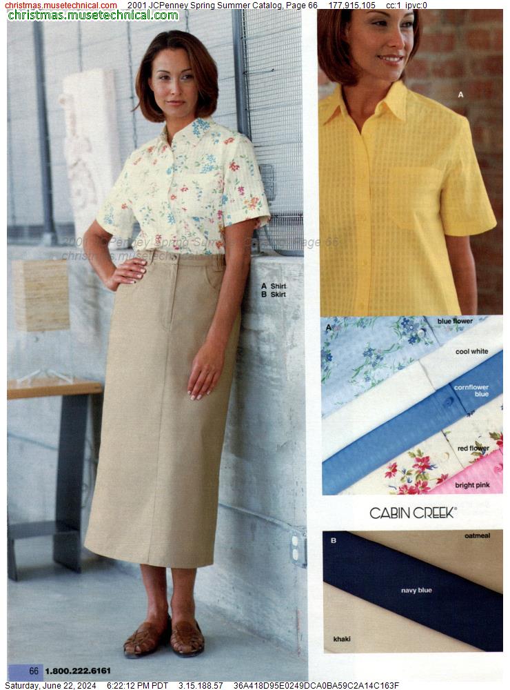 2001 JCPenney Spring Summer Catalog, Page 66