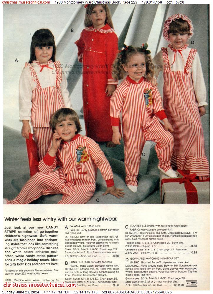 1980 Montgomery Ward Christmas Book, Page 223