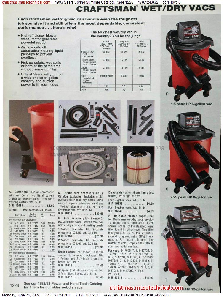 1993 Sears Spring Summer Catalog, Page 1228