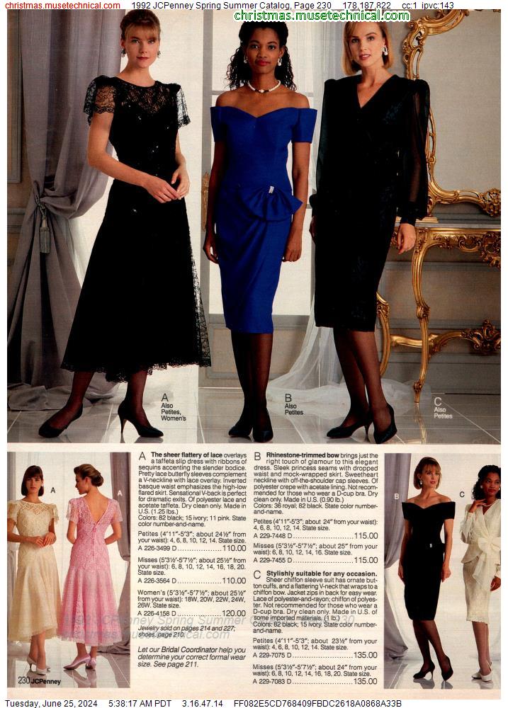 1992 JCPenney Spring Summer Catalog, Page 230