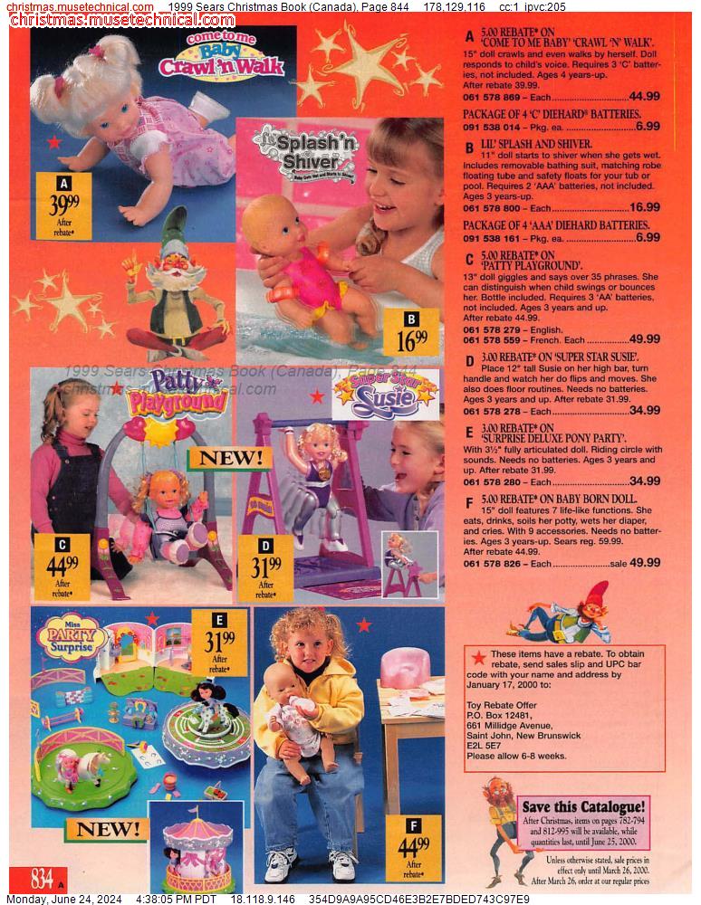 1999 Sears Christmas Book (Canada), Page 844